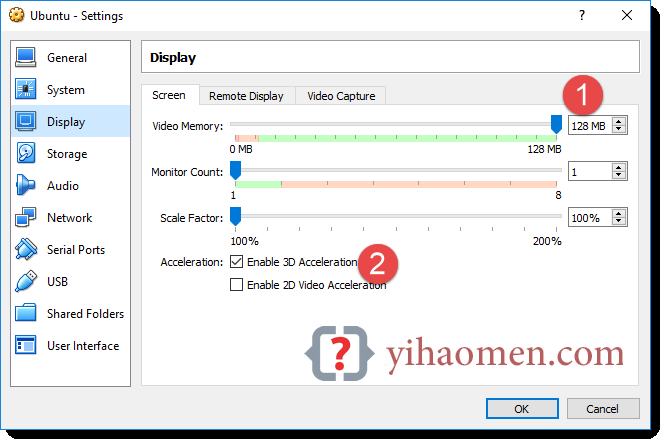 VirtualBox  Ubuntu slow and laggy UI